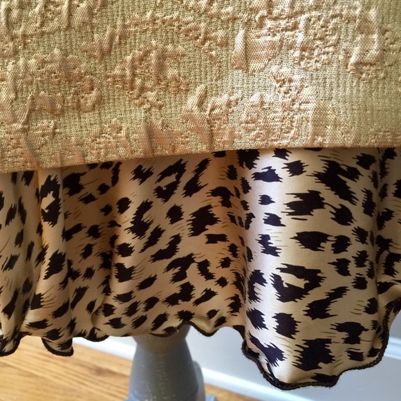 ALEXIA ADMOR New! Golden Cocktail Dress - Picture 2 of 8